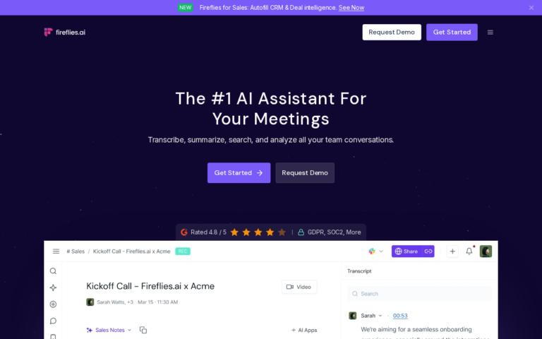 Fireflies.ai Review (2026): Meeting Intelligence for Enterprise Teams