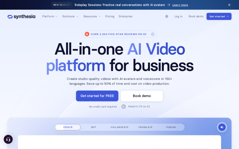 Synthesia Review (2026): AI Video for Enterprise Training and Comms